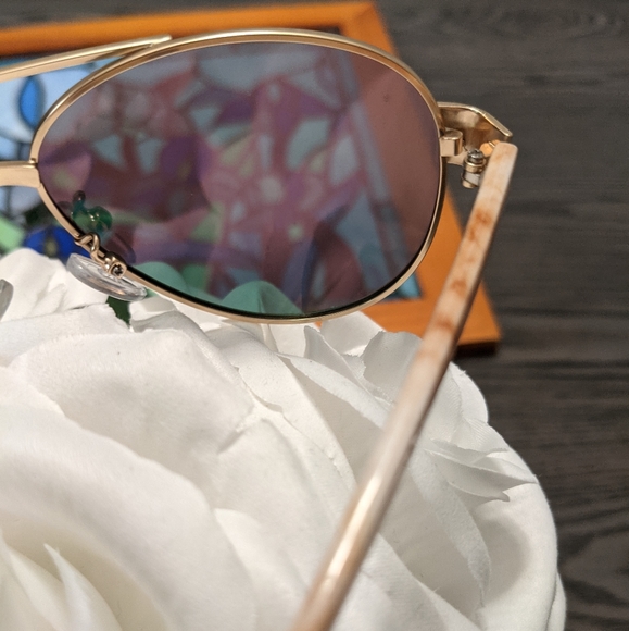 New Polarized Aviator Tortoise Shell Sunglasses - Picture 11 of 15